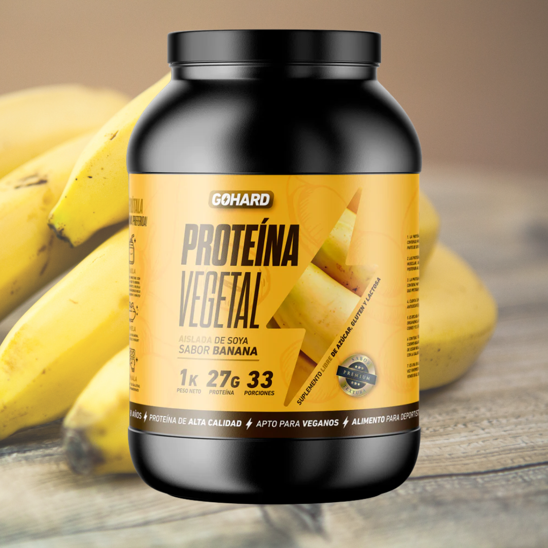 Proteína Vegetal Gohard Platano 1Kg