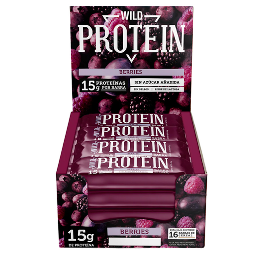 Barritas Wild Protein Berries 16un