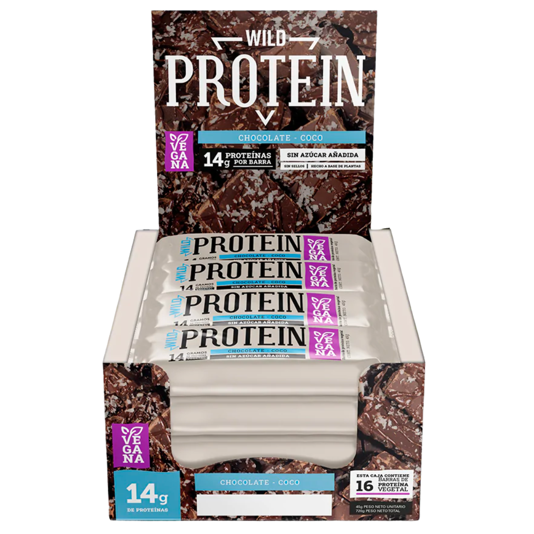 Barritas Wild Protein Chocolate Coco 16un